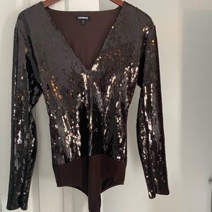 Sequin bodysuit